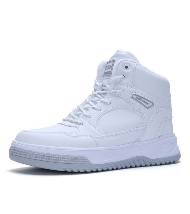 Ботинки женские,белые.