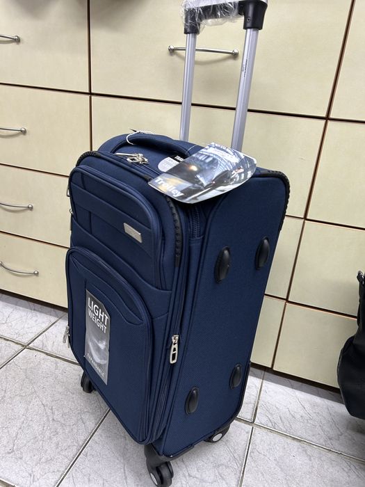 Нов малък Куфар плат/текстил от магазин