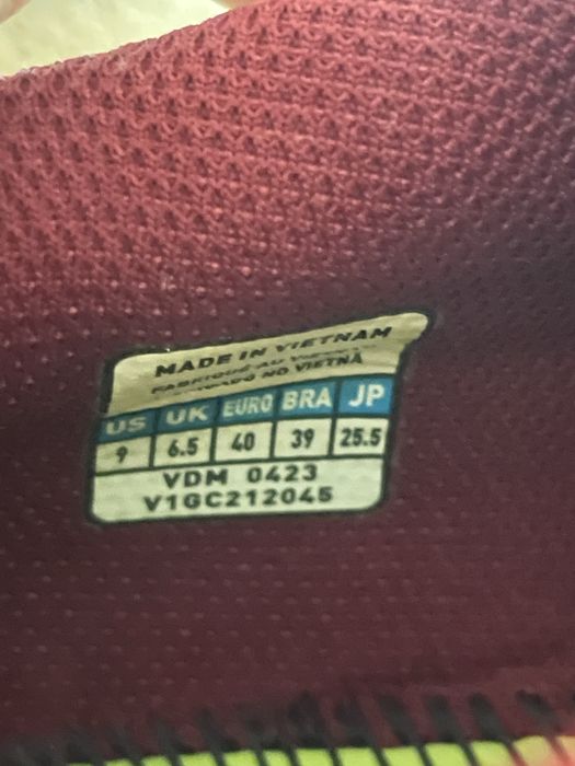 Mizuno wave luminous 2 N40