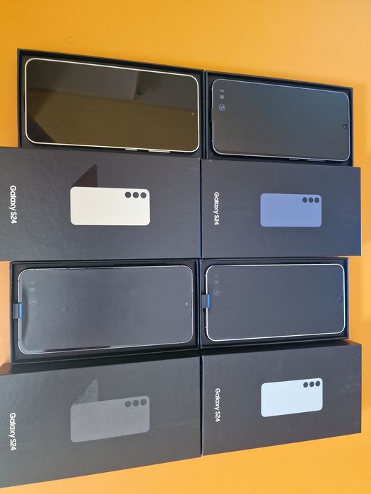 Samsung Galaxy S24 5G 128gb Dual Sim Black open box garantie bonus