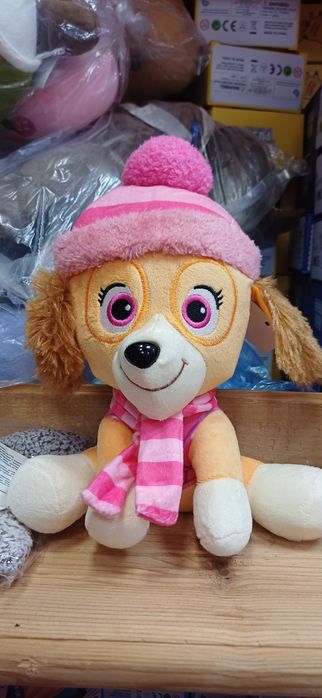 Плюшена играчка Чейс и Скай от Пес патрул 28см