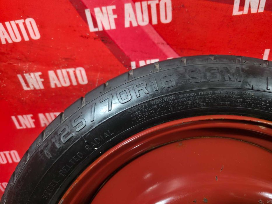 Rezerva SLIM 4x100 16'' OE Dacia Logan Sandero Jogger Dokker Renault