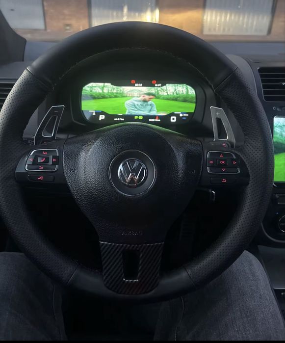 Husa volan VW Golf 7 Mk7 Touran Up New Polo Jetta Passat B8, Golf