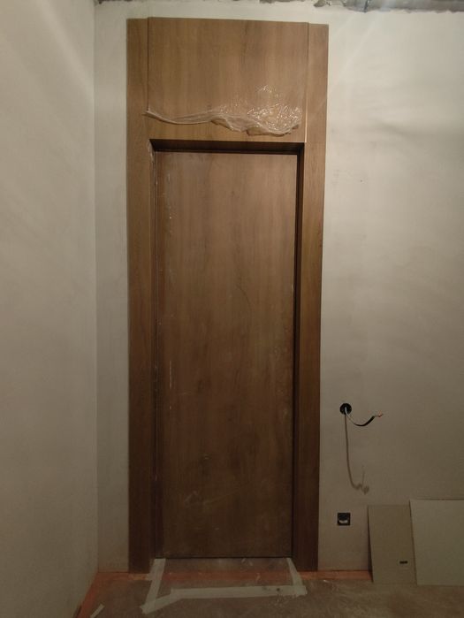 Монтаж бамбуковых панелей