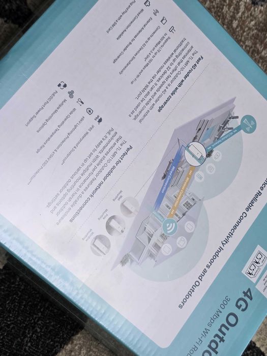 Router TP-LINK TL-MR110 4G LTE exterior, 150 Mbps, IP65, 2.4 GHz