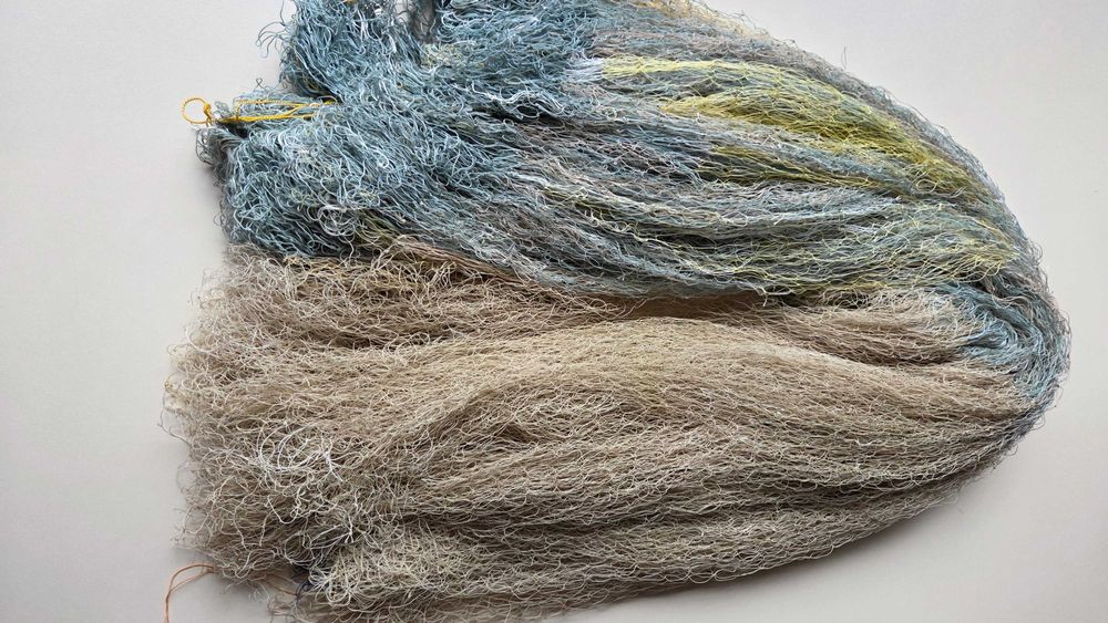 Риболовни мрежи за декорация.