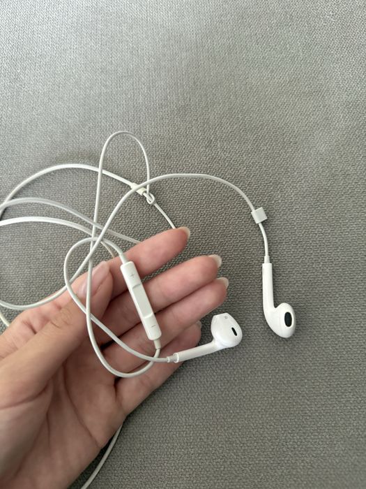 Casti In-Ear Apple Earpods, Lightning, Alb
