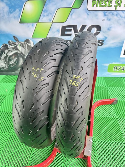 Set Anvelope Moto 120 70 19 si 170 60 17 Michelin Road6 2021 set165