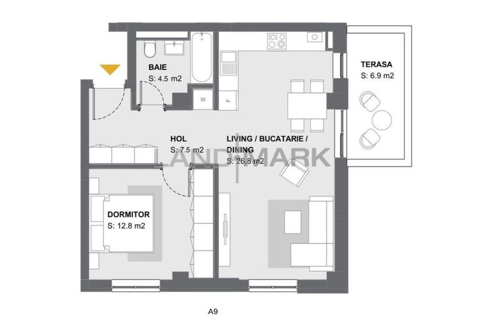 Apartament Nou, Intabulat, Centrala Proprie, Comision 0%