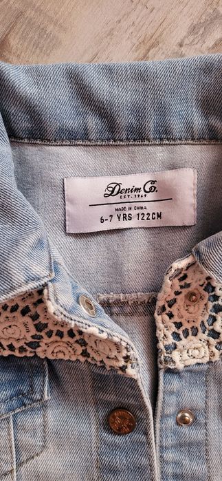 Детско дънково яке 122