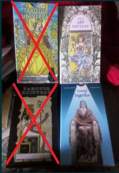 Set Carti Tarot format mare ORIGINAL in lb romana SIGILAT Rider Waite