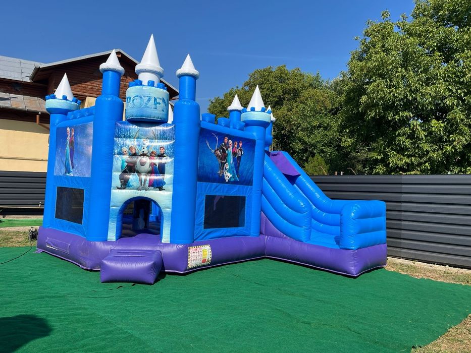 DE VÂNZARE – Tobogane Gonflabile Profesionale SPIDERMAN & FROZEN