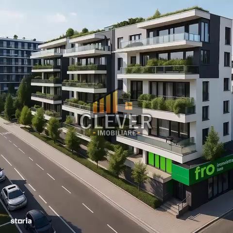 Garsonieră 41mp | Bucătărie Închisă | Comision 0% Dezvoltator
