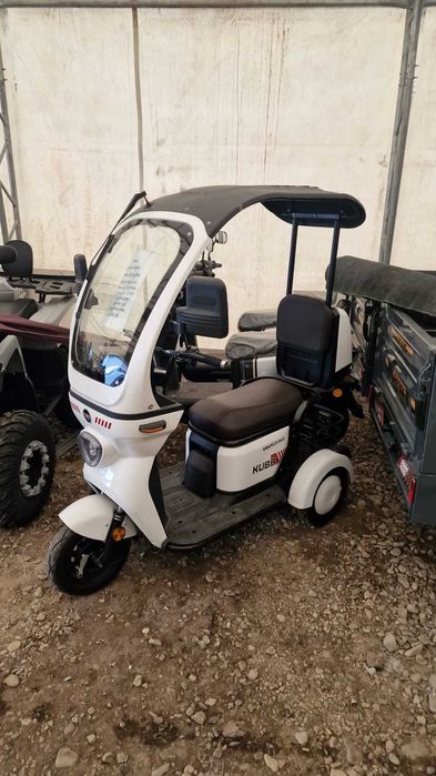 Triciclu electric KUBA GRAPE 25 MAX, motor 500 W, fara permis