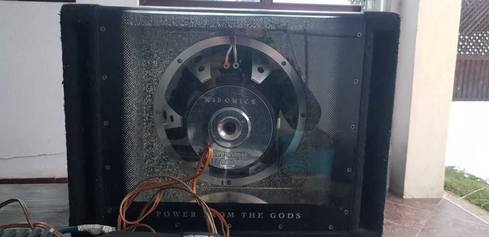 Sistem audio statie cabluri boxe golf 4