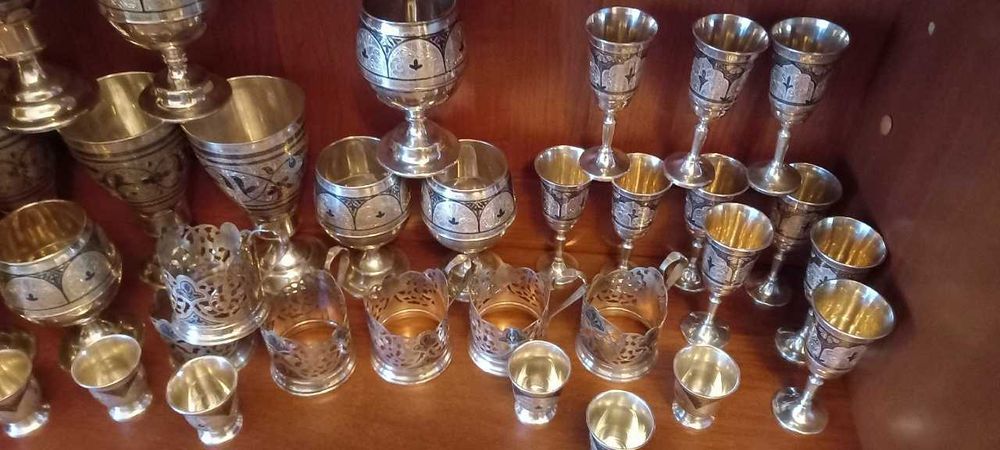 продам наборы кубачи. серебро. цена догов