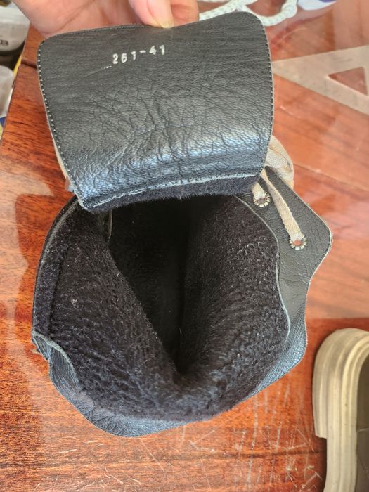 Обувь, ботинки кожная, производства Турцияб/у