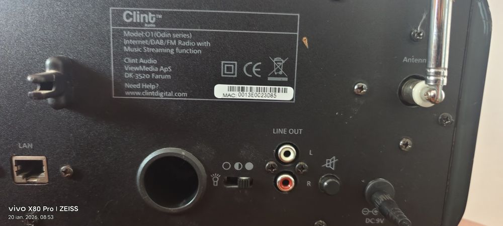 Radio internet Clint O1