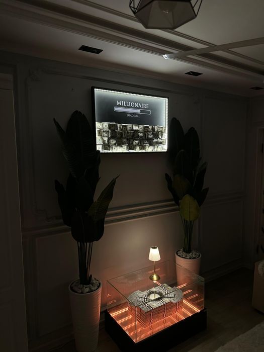 Мотивационная LED картина