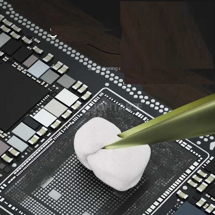 Nano bureti pentru curatarea rezidurilor in electronica flux uleiuri