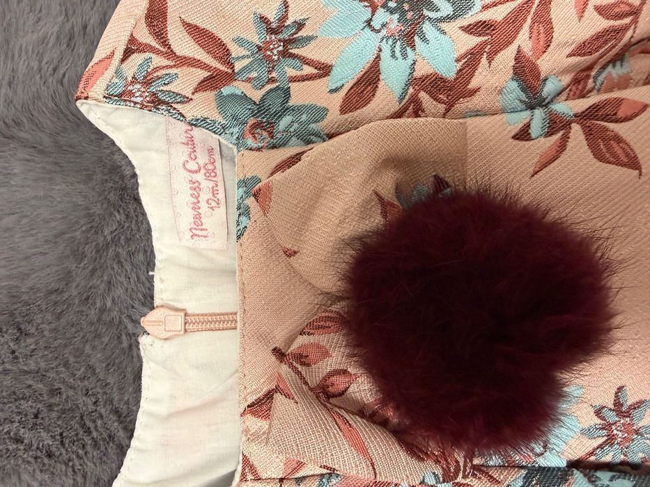 Rochie superba Neuves Couture Anglia 12 luni, 80 cm