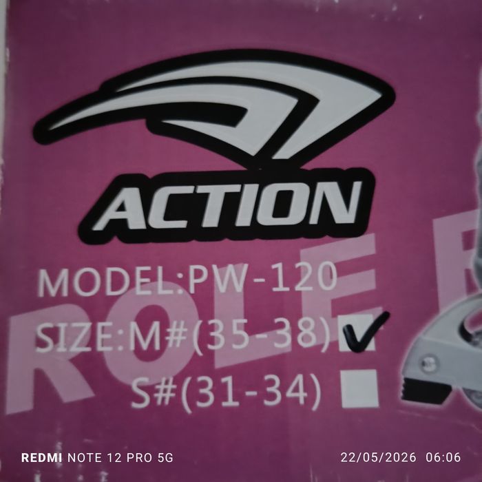 Role reglabile 35-38