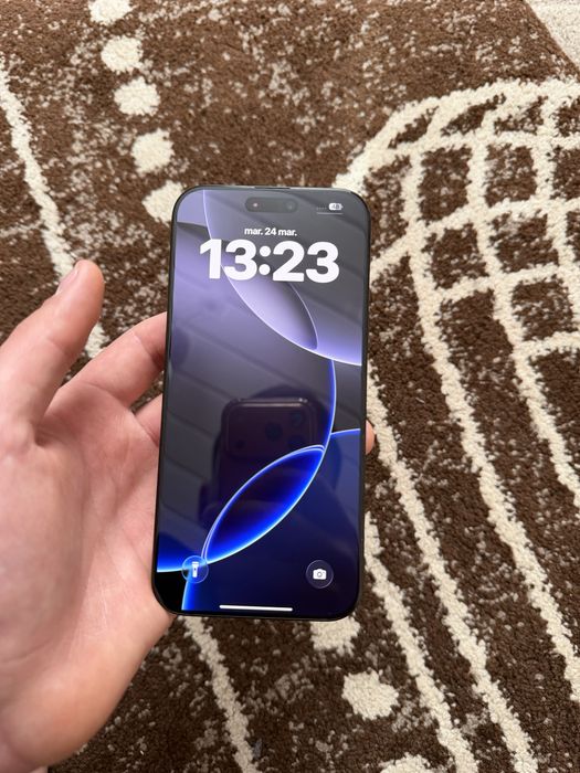 IPhone 16 PRO MAX 256 GB negru 96% bateria