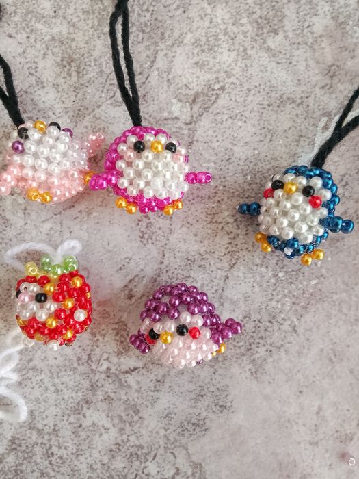 Брелки из бисера