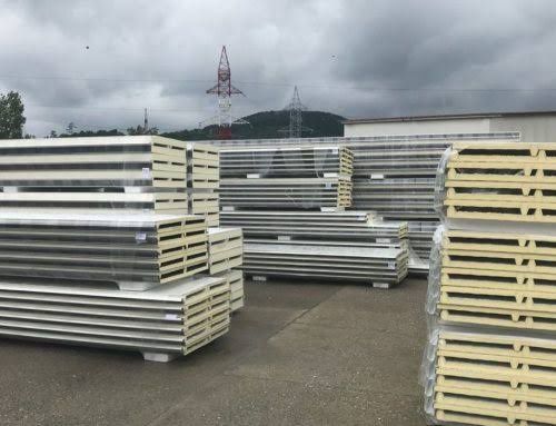 Продава се сандвич панели (ТЕРМОПАНЕЛИ) на склад!