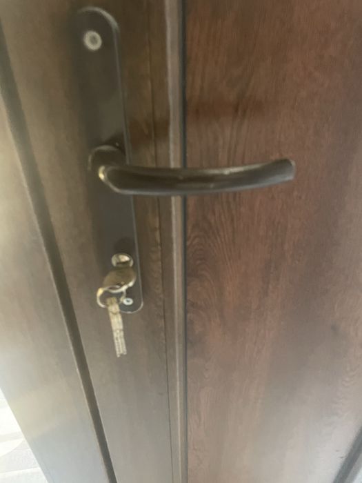 Vind usa cu pui de exterior nuc cu geamuri reflexiv tripan  adica are trei sticle  ,una din ele este oglinda care respinge razele soarelui.