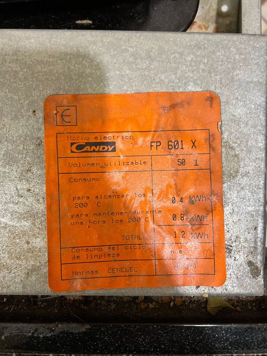 Фурна за вграждане Candy FP 601 X