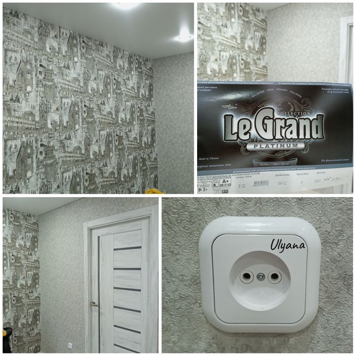 Поклейка обоев недорого