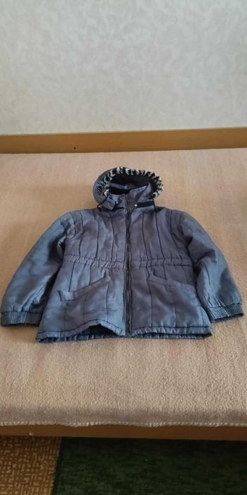 Зимна шуба с качулка размер S