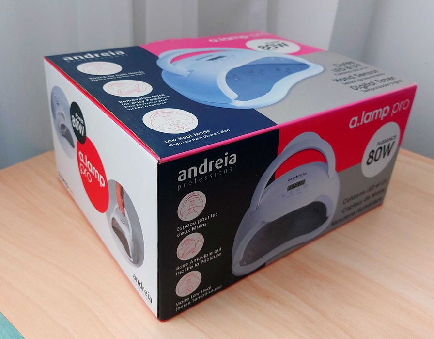 Lampa profesionala manichiura/pedichiura LED & UV - Andreia Pro