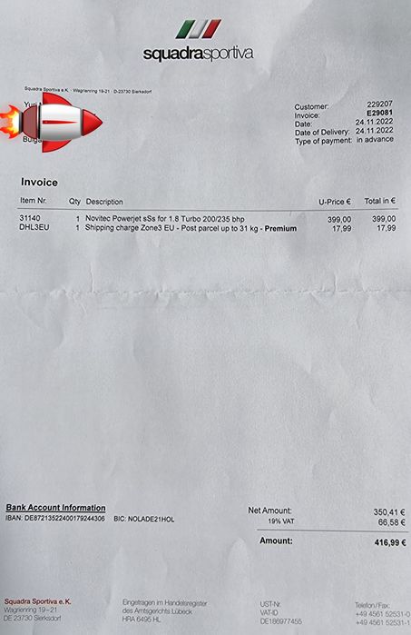 Novitec Power Jet за Alfa Romeo Giulietta / 159 / Spider / Brera