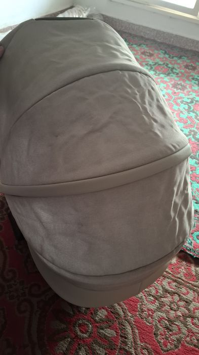 Детска комбинирана количка 3 в 1 Buba - Zaza, Cream