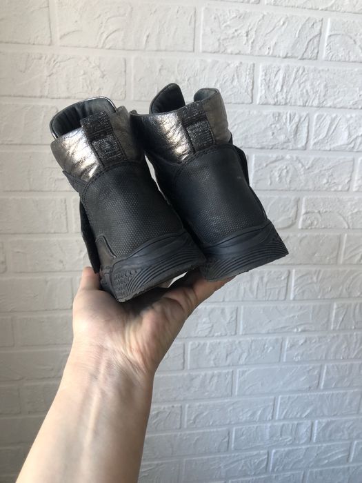 Сапоги кожаные на девочку