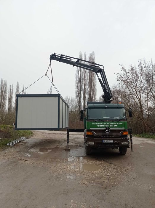 Транспортни услуги и услуги с преден прикачен кран