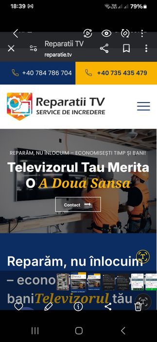 Reparatii televizoare - Depanare tv  - Reparatii tv