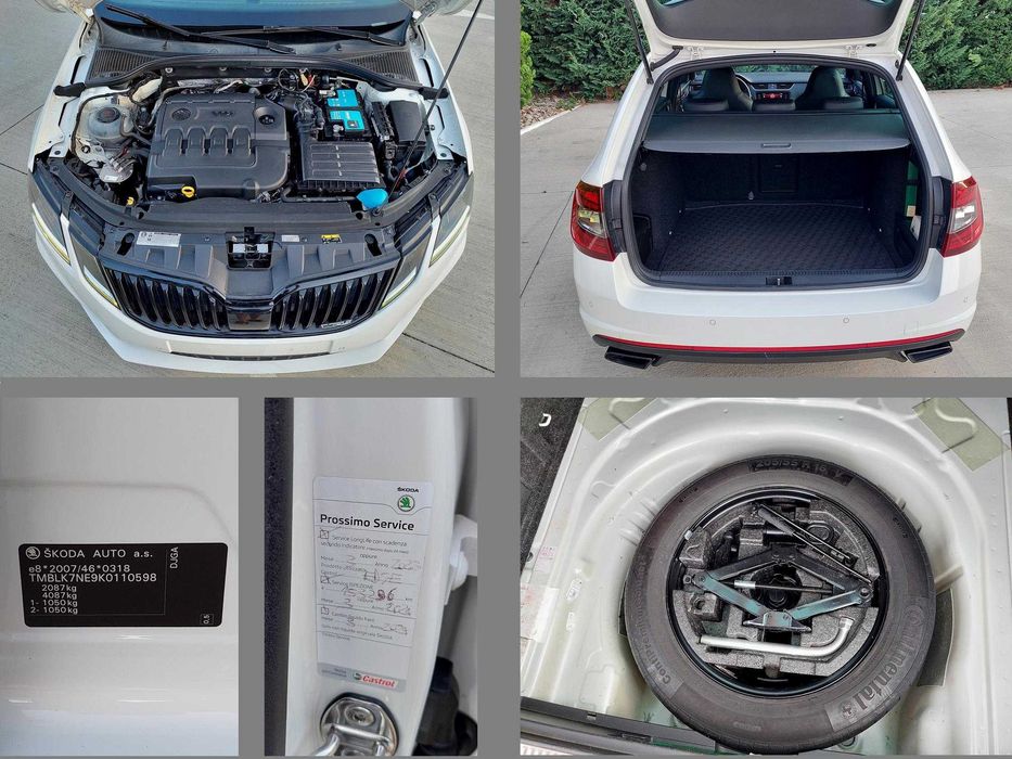 SKODA Octavia vRS 2.0Tdi 184cp 4x4 Automat *2019* Virtual Cockpit/Navi/LED