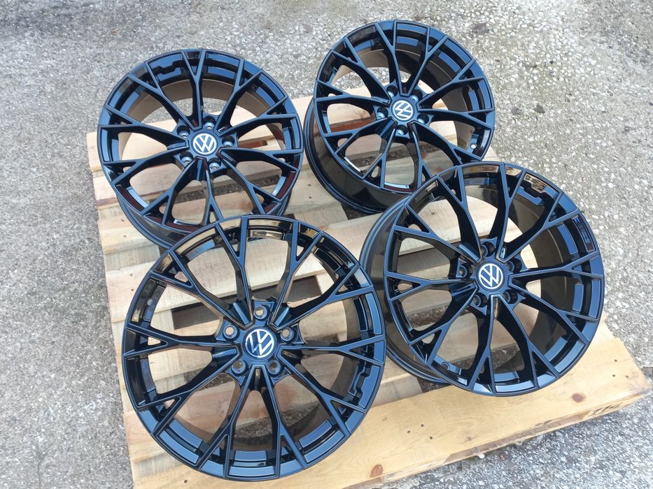 17"Vw GTI GTD Piano Black 7.5ж ет40 Golf Touran Passat Caddy Tiguan Je