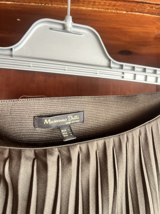 Плисирана пола Massimo Duitti