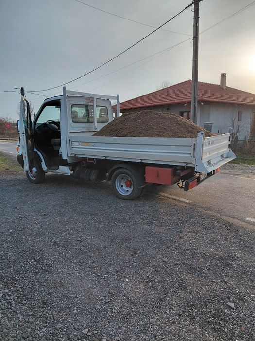 Transport pamant, balast,execut lucrari cu excavator