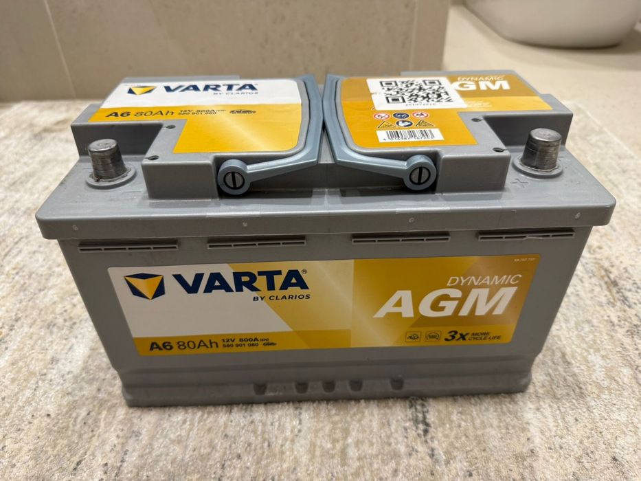 Аккумулятор VARTA A6 DYNAMIC AGM 80Ah