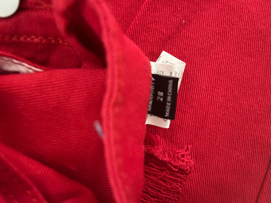 Мъжки червени дънки