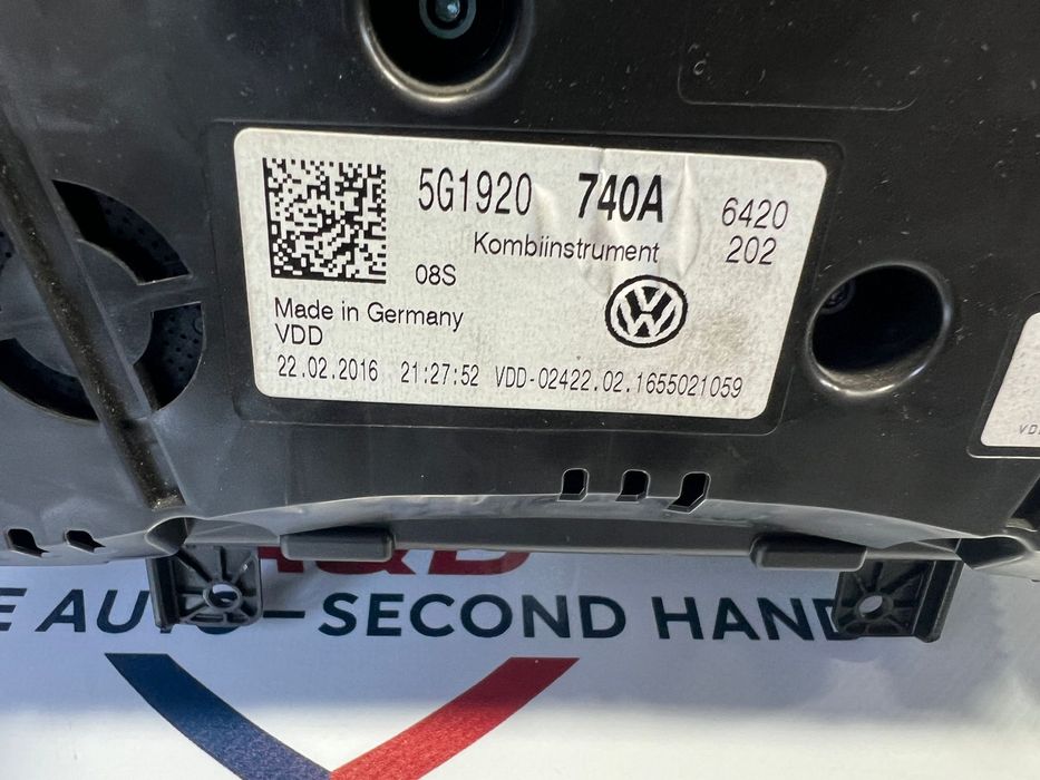 Ceas/Ceasuri Bord OEM Vw Golf 7 TSI