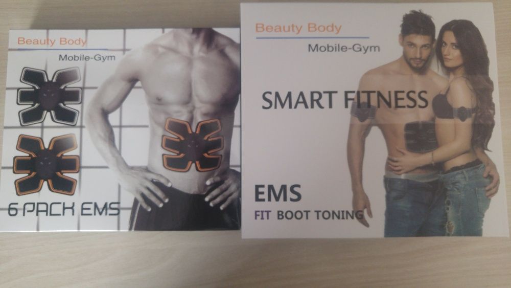 Уред за стягане на мускулите, отслабване и масаж Smart EMS Muscle Trai