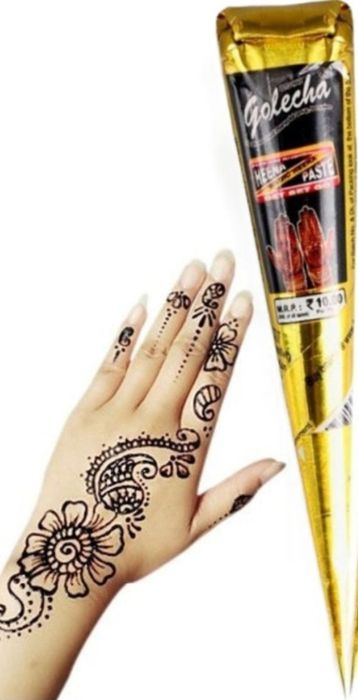 Хна для тату на коже