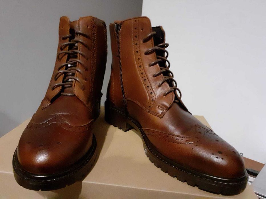 Bocanci piele naturala, mărimea 38