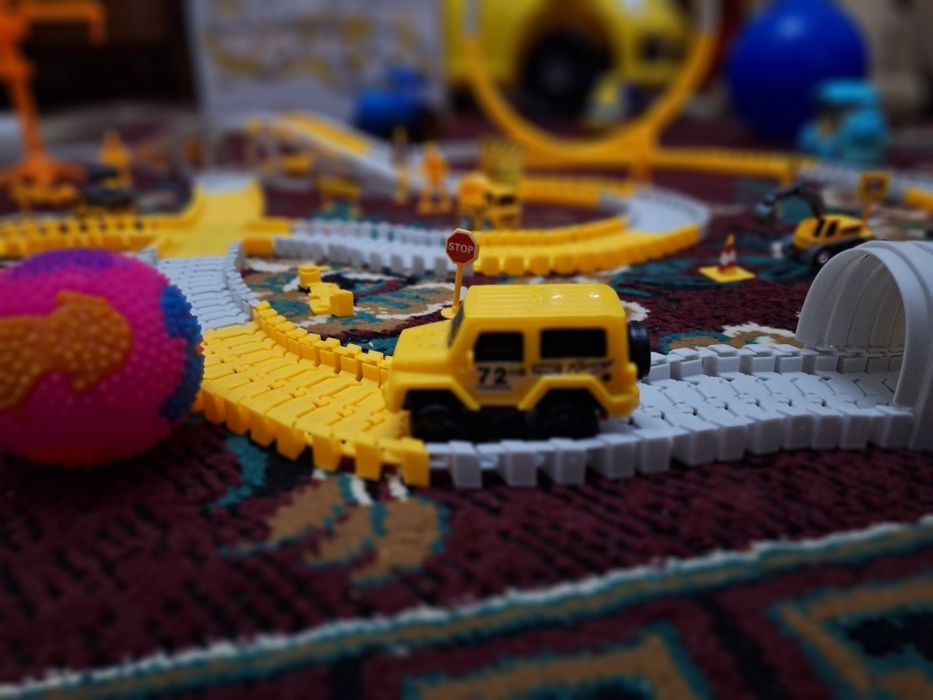 Трасса конструктор подарок для детей 366детей